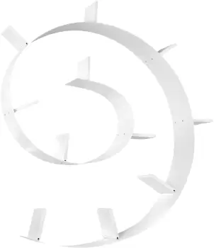 Biblioteca Kartell Bookworm design Ron Arad 11 rafturi 520cm alb imagine