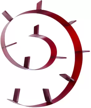 Biblioteca Kartell Bookworm design Ron Arad 11 rafturi 520cm rosu imagine