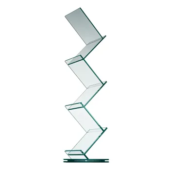 Biblioteca Tonelli Design Albero  design Isao Hosoe  d 50cm  h 167cm  transparent imagine