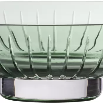Bol decorativ Zwiesel Glas Signum design Bernadotte & Kylberg handmade 34cm verde fumuriu imagine