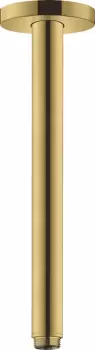 Brat de dus Hansgrohe S cu montare pe tavan 30cm gold optic lustruit imagine