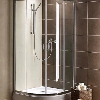 Cabina de dus semirotunda Radaway Premium Plus A 1900 80x80 cm imagine