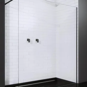 Cabina de dus tip Walk-in Radaway Modo II Black 90cm imagine