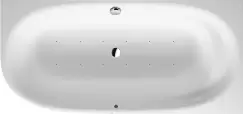Cada asimetrica cu hidromasaj Duravit Cape Code 190x90 cm orientare dreapta alb imagine