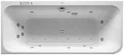 Cada asimetrica cu hidromasaj Duravit Happy D.2 Plus 180x80 cm acril orientare stanga grafit super mat imagine