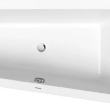 Cada asimetrica Duravit No.1 150x80cm acril orientare stanga alb imagine