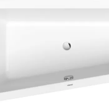 Cada asimetrica Duravit No.1 160x85cm acril orientare dreapta alb imagine