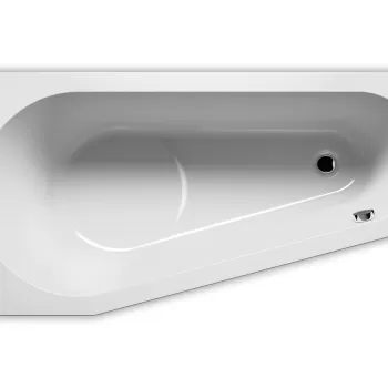 Cada baie asimetrica Riho Delta 160x80cm acril orientare stanga imagine
