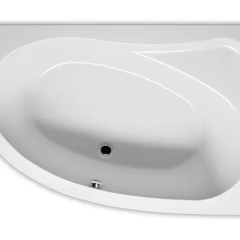 Cada baie asimetrica Riho Lyra 170x110cm acril orientare dreapta imagine