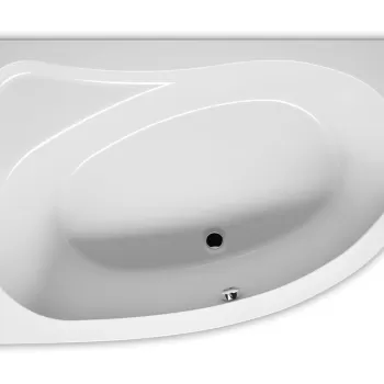 Cada baie asimetrica Riho Lyra 170x110cm acril orientare stanga imagine