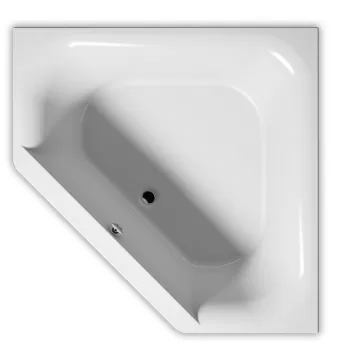 Cada baie de colt Riho Austin 145x145cm acril imagine