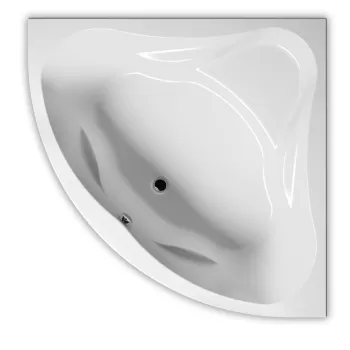 Cada baie de colt Riho Neo 150x150cm acril imagine