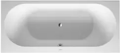Cada baie rectangulara Duravit Darling New 180x80cm acril montaj incastrat sau cu panouri imagine