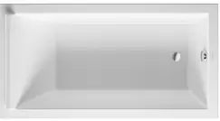 Cada baie rectangulara Duravit Starck 170x90cm acril incastrabila imagine