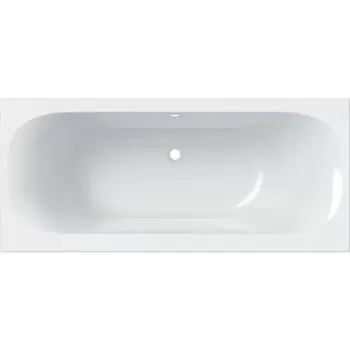Cada baie rectangulara Geberit Soana Duo Slim 170x75cm cu picioare incluse acril imagine