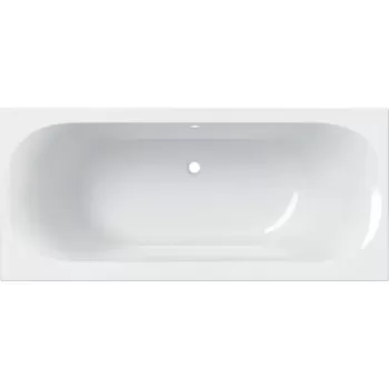 Cada baie rectangulara Geberit Soana Duo Slim 180x80cm cu picioare incluse acril imagine