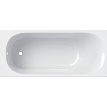 Cada baie rectangulara Geberit Soana Slim 160x70cm cu picioare incluse acril imagine