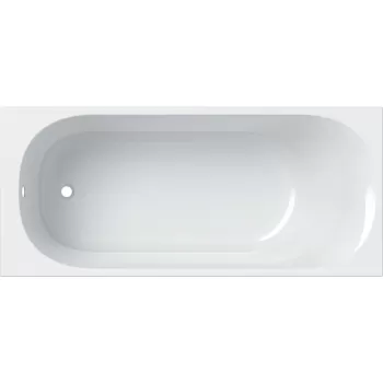 Cada baie rectangulara Geberit Soana Slim 180x80cm cu picioare incluse acril imagine