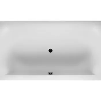 Cada baie rectangulara incastrabila Riho Linares Velvet 180x80cm acril finisaj alb mat imagine