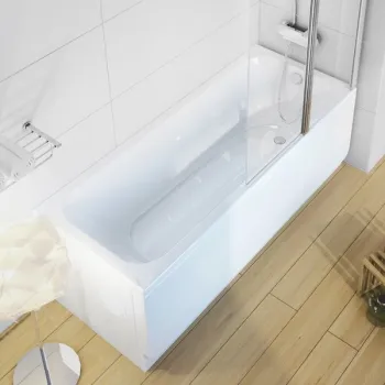 Cada baie rectangulara Ravak Concept Chrome 150x70cm  acril imagine