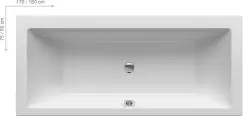 Cada baie rectangulara Ravak Formy 01 180x80cm acril imagine