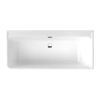 Cada baie Villeroy & Boch Collaro 180x80cm cu panou turnat sistem scurgere inclus orientare stanga alba imagine