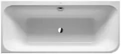 Cada de baie asimetrica Duravit Happy D.2 Plus 180x80 cm acril orientare stanga grafit super mat imagine