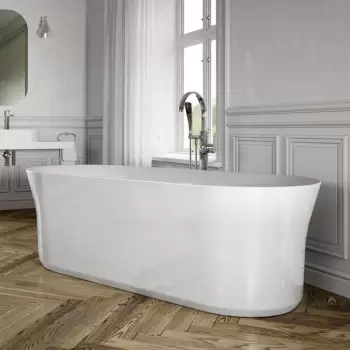 Cada free-standing Ravak Ypsilon 180x80cm alb imagine
