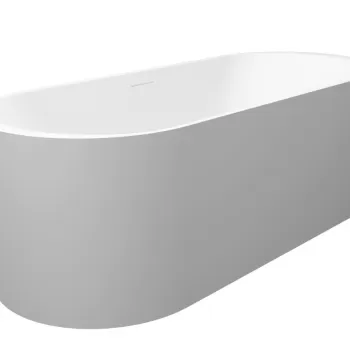 Cada free-standing Riho Essence 170x72cm alb mat imagine