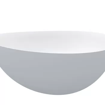 Cada free-standing Riho Oviedo 160x160cm compozit alb mat imagine