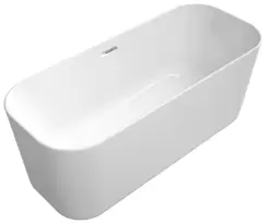 Cada free-standing Villeroy & Boch Finion 170x70x62cm alb alpin finisaje Chrome imagine