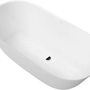 Cada free-standing Villeroy&Boch Theano 155x75 cm alb alpin imagine