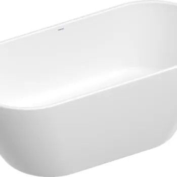 Cada freestanding Duravit D-Neo 160x75cm. Alb imagine