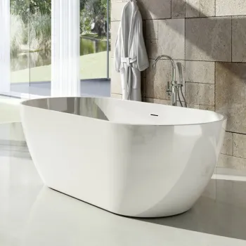 Cada freestanding Ravak Freedom O 169x80cm  alb imagine