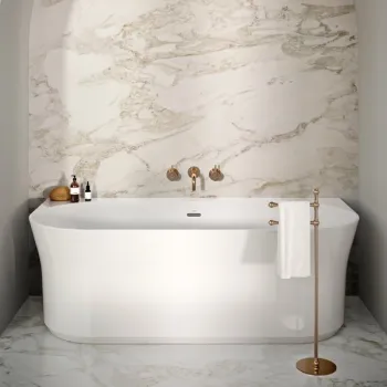 Cada freestanding Ravak Ypsilon Wall 178x86cm  montare la perete  alb imagine