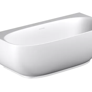 Cada freestanding Riho Phatos 170x80cm montare la perete alb lucios imagine