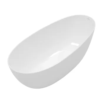 Cada ovala freestanding Villeroy & Boch Antao 170x75cm  fara preaplin  Stone White imagine