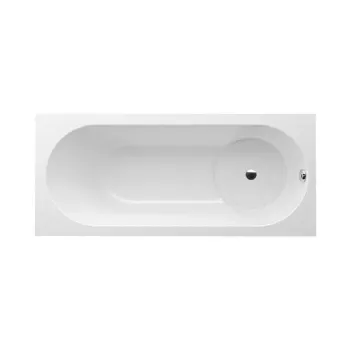 Cada rectangulara Villeroy & Boch Libra 170x75cm cu zona de dus  Alb Alpin imagine