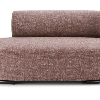 Canapea Kartell K-Waiting design Rodolfo Dordoni 153cm orientare stanga Texture Burgundy imagine