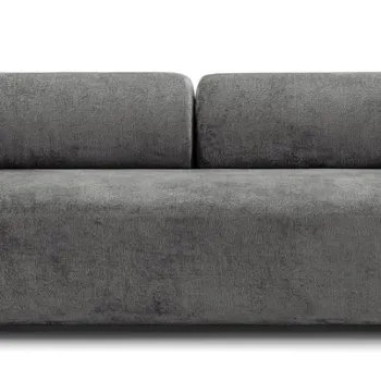 Canapea Kartell K-Waiting design Rodolfo Dordoni 230cm Chenille Grey imagine