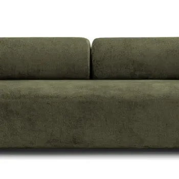 Canapea Kartell K-Waiting design Rodolfo Dordoni 230cm Chenille Sage imagine