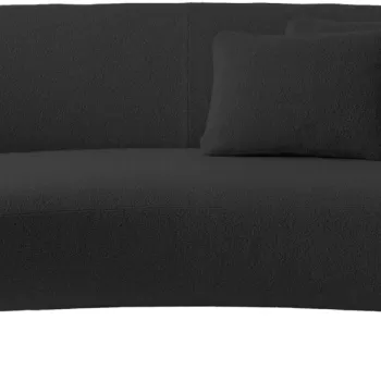 Canapea Kartell Lunam design Patricia Urquiola 200cm tapiterie Orsetto Gri imagine