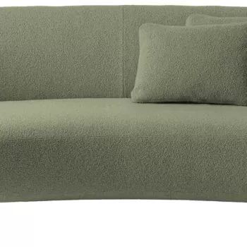 Canapea Kartell Lunam design Patricia Urquiola 200cm tapiterie Orsetto Verde imagine