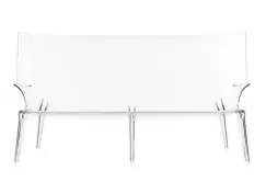 Canapea Kartell Uncle Jack design Philippe Starck 190cm transparent imagine