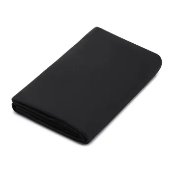 Cearceaf de pat cu elastic Descamps Sublime 200x200cm  Noir imagine