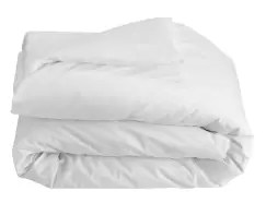 Cearceaf pentru pilota Descamps Coton Soyeux 3 140x200cm Alb imagine