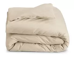 Cearceaf pentru pilota Descamps Coton Soyeux 3 260x240cm Nisipiu imagine