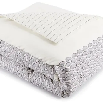 Cearceaf pentru pilota Descamps Ombelle 240x220cm Ivoire imagine