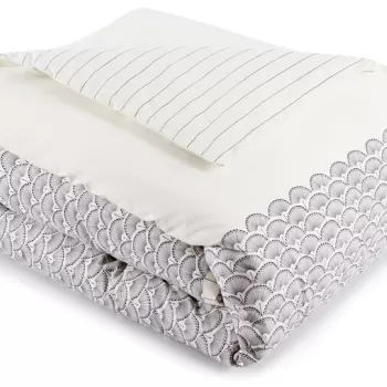 Cearceaf pentru pilota Descamps Ombelle 240x220cm Ivoire imagine