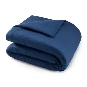 Cearceaf pentru pilota Descamps Sublime 260x240cm Albastru Nymphea imagine